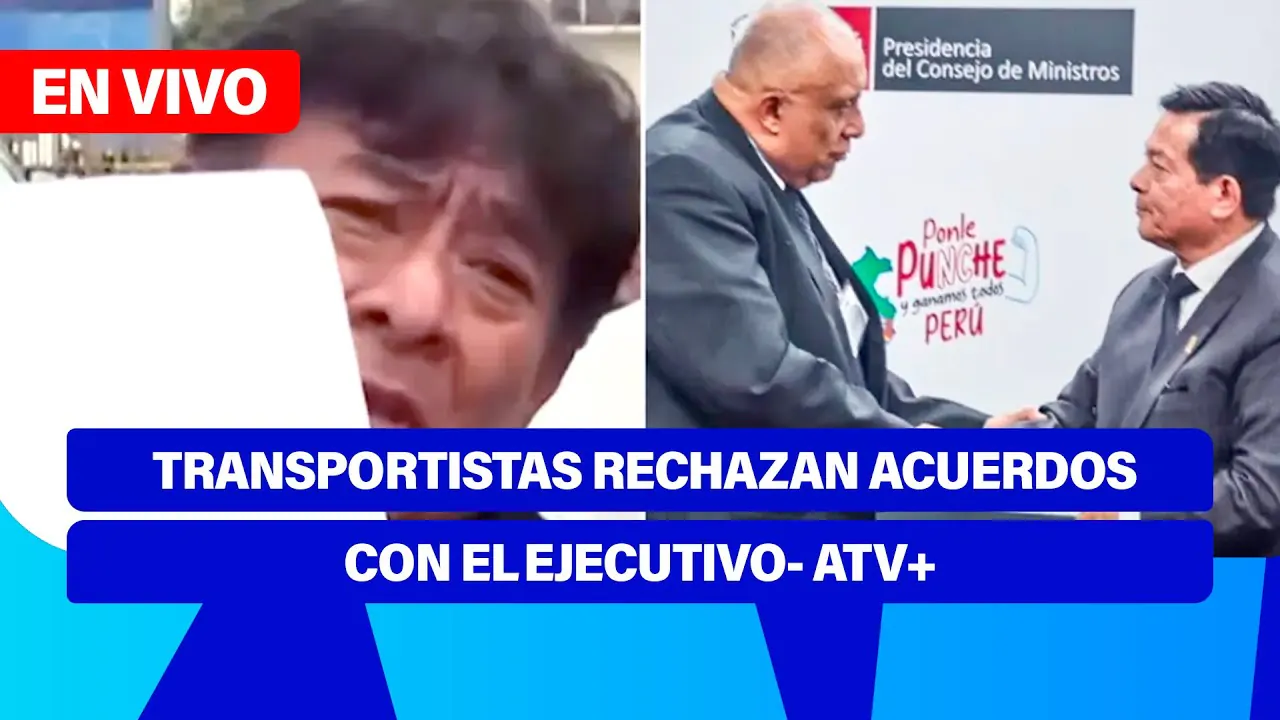 Reproducir: Fe de Erratas 📱🎙️| TRANSPORTISTAS RECHAZAN ACUERDOS CON EL EJECUTIVO - ATV+