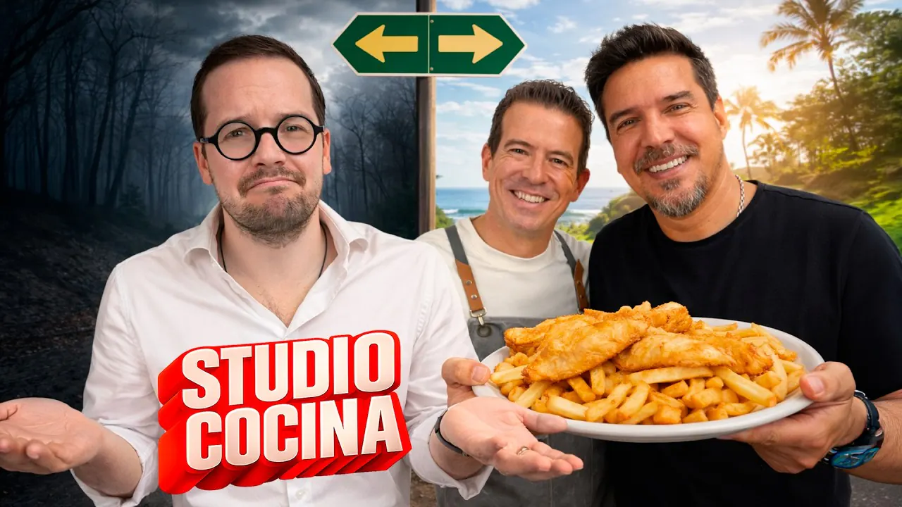 Reproducir: ALEJANDRO CAVERO PONE EL DEBATE SOBRE LA MESA 💥 Fish and chips I Studio Cocina