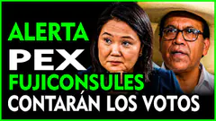 MAXIMA ALERTA! JNE DELEGA CONTEO DE VOTOS A FUJICÓNSULES - HABLA EL FRENTE PATRIOTICO PEX