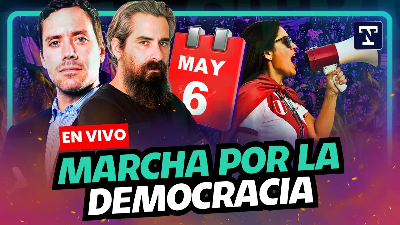 Reproducir: #ENVIVO MARCHA EN DEFENSA DE LA DEMOCRACIA: TENSIÓN Y MULTITUDES | TRIVU NOTICIAS