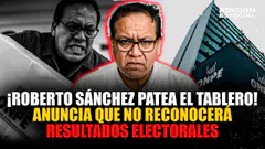 #EnVivo Roberto Sánchez llama a desconocer los resultados electorales