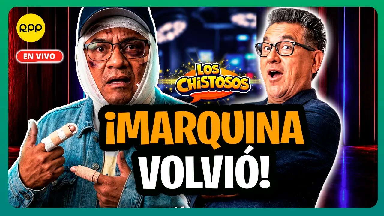 Reproducir: LOS CHISTOSOS 🔴EN VIVO ¿DÓNDE ESTUVO MARQUINA? 😱 La verdad tras su misteriosa operación