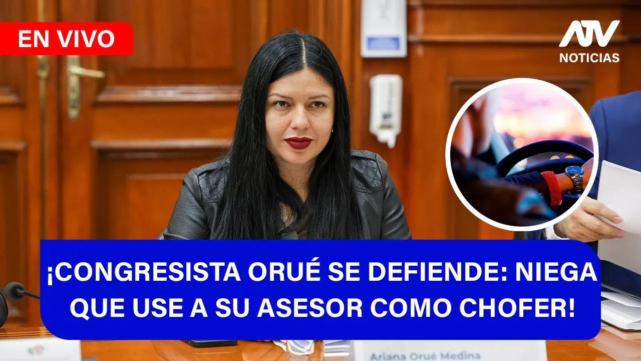 Reproducir: De 5 a 7 🎧✨📱🎙️ ¡CONGRESISTA ARIANA ORUÉ SE DEFIENDE: NIEGA QUE USE A SU ASESOR COMO CHOFER!