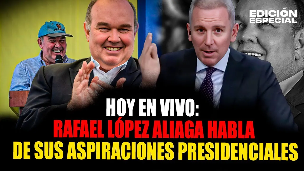 Reproducir: #EnVivo Rafael López Aliaga habla de sus aspiraciones presidenciales