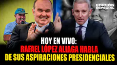 #EnVivo Rafael López Aliaga habla de sus aspiraciones presidenciales
