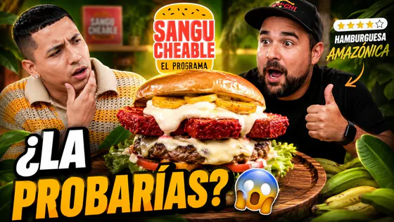 PROBAMOS LA HAMBURGUESA AMAZÓNICA... Y NO ESPERÁBAMOS ESTO | Sangucheable