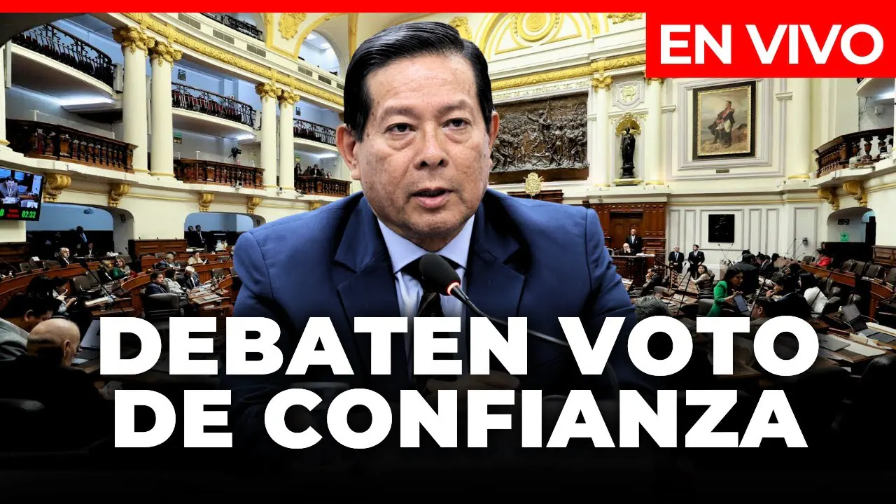 Reproducir: EN VIVO: PLENO DEBATE VOTO DE CONFIANZA