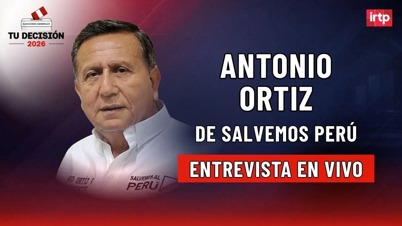 Reproducir: Entrevista a Antonio Ortiz de Salvemos Perú | "Tu decisión 2026" por TVPerú Noticias EN VIVO