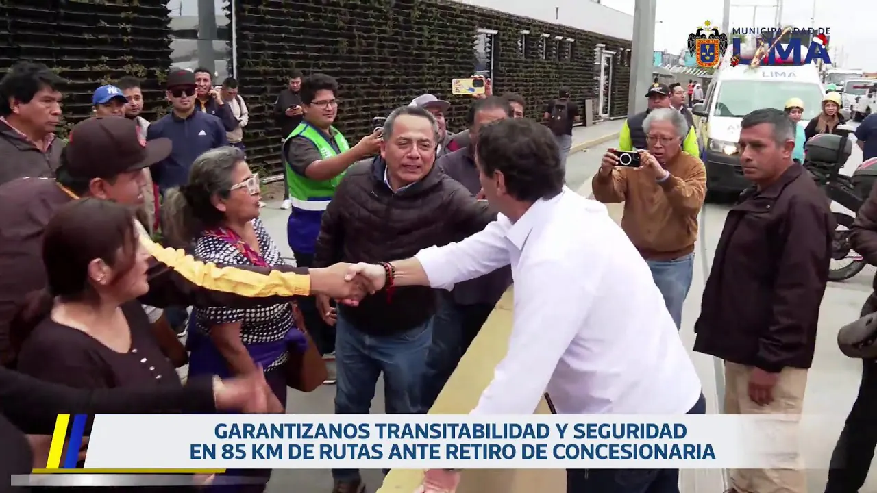 Reproducir: Respuesta de la MML ante el retiro de la concesionaria vial | 4 de diciembre.