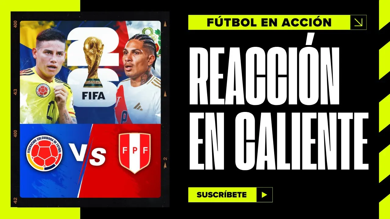 Reproducir: FÚTBOL EN ACCIÓN - REACCIÓN EN CALIENTE COLOMBIA 0-0 PERÚ