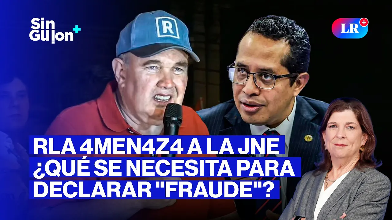 Reproducir: ROBERTO SÁNCHEZ SUPERA A RAFAEL LÓPEZ ALIAGA Y JORGE NIETO | SIN GUION CON ROSA MARÍA PALACIOS