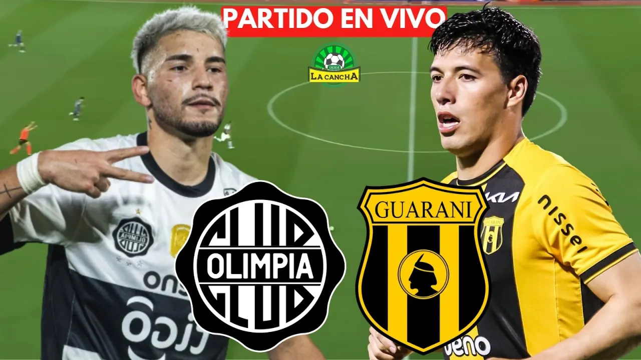 Reproducir: CLUB OLIMPIA VS GUARANÍ EN VIVO🔴| LIGA PARAGUAYA | TORNEO CLAUSURA | FECHA 8 #envivo