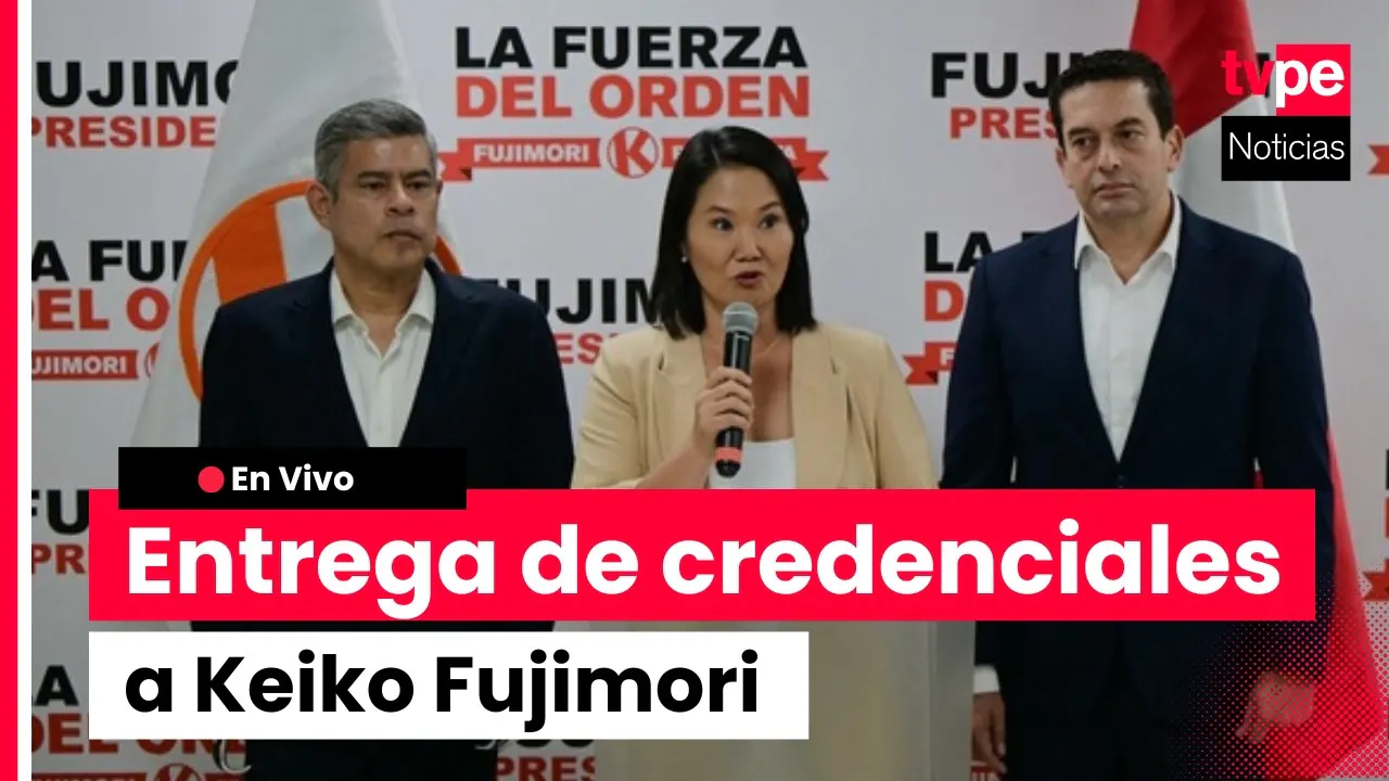 Reproducir: 🔴 EN VIVO | JNE entrega credenciales de presidenta de la república a Keiko Fujimori