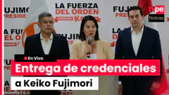 EN VIVO | JNE entrega credenciales de presidenta de la república a Keiko Fujimori