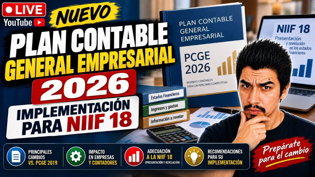 Reproducir: NUEVO PLAN CONTABLE GENERAL EMPRESARIAL 2026 - PCGE 2026