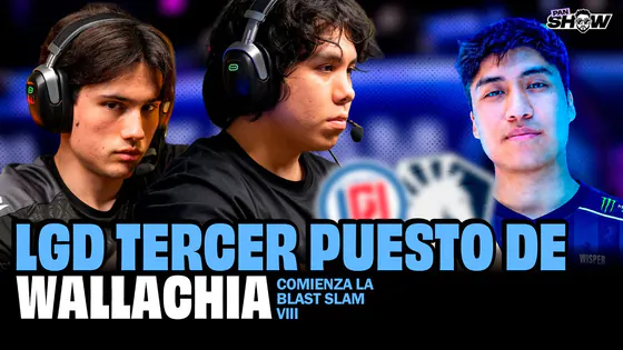 DOTA 2: LGD GAMING TERCER LUGAR en WALLACHIA | NISHA SE DESPIDE | COMIENZA LA BLAST - Panshow