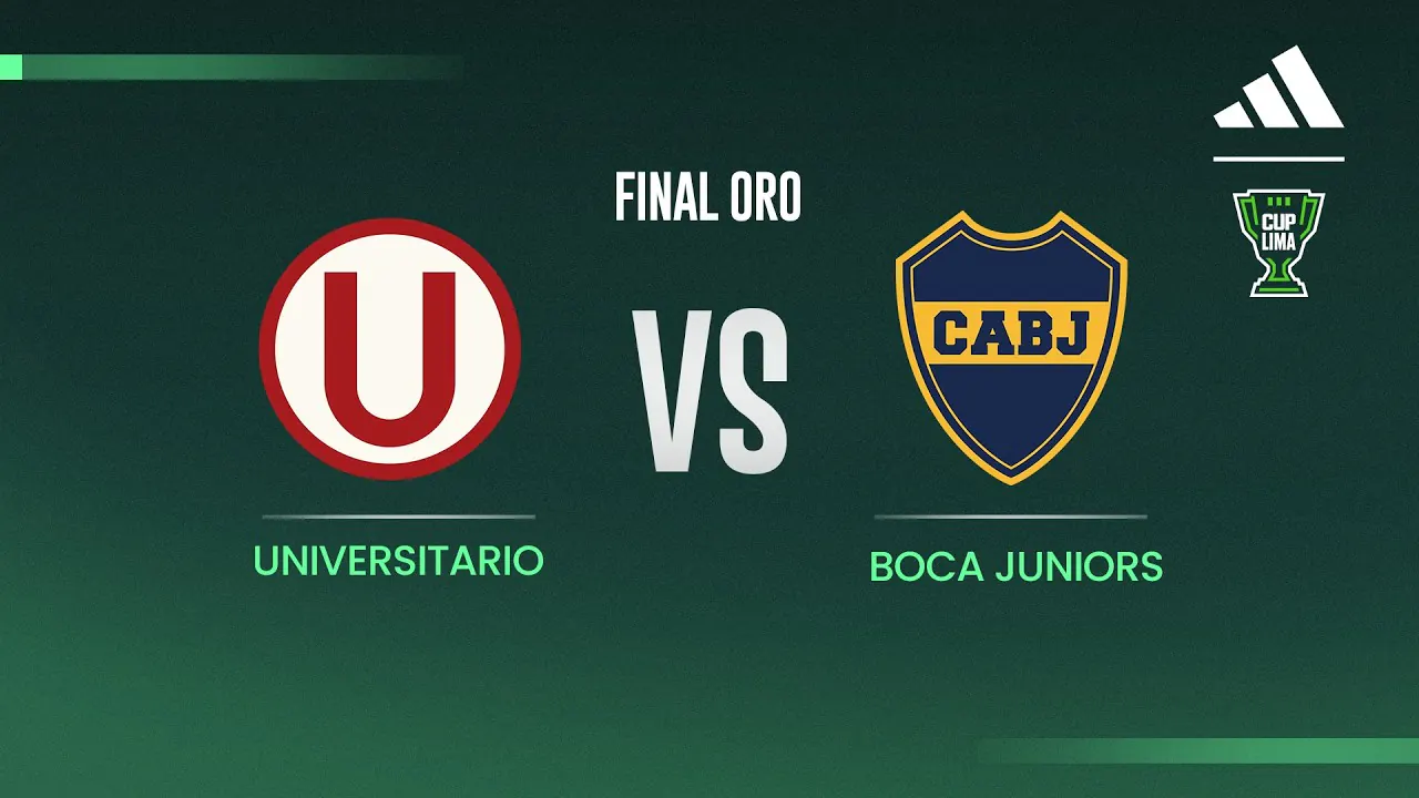 Reproducir: 🔴 EN VIVO | UNIVERSITARIO VS BOCA JUNIORS | ADIDAS CUP | FINAL ORO