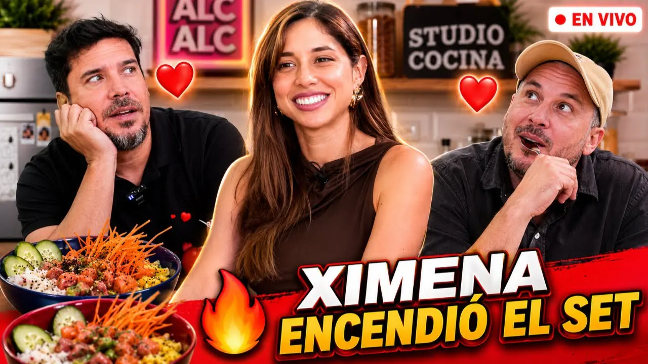 Reproducir: 😍 XIMENA PALOMINO ENAMORÓ A TODO EL SET 😱 | Makis, poke bowl y confesiones | STUDIO COCINA