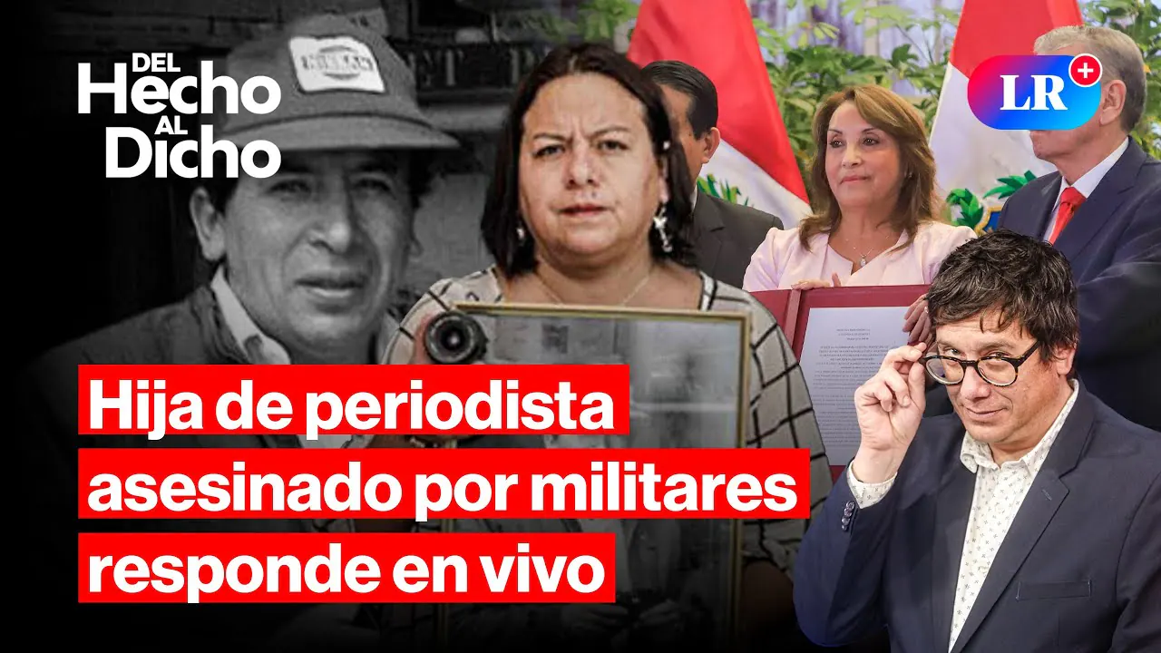 Reproducir: DINA BOLUARTE LLEGA A SANTA ROSA EN VIVO Y SHARMELÍ BUSTÍOS RESPONDE |Del Hecho Al Dicho con CHINCHA