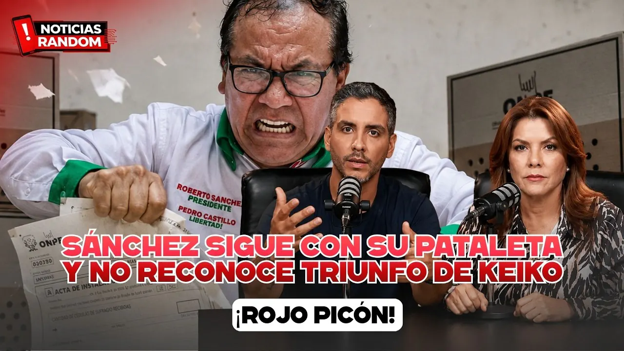 Reproducir: SANCHEZ SIGUE CON SU PATALETA Y RECONOCE TRIUNFO DE KIEKO - NOTICIAS RANDOM