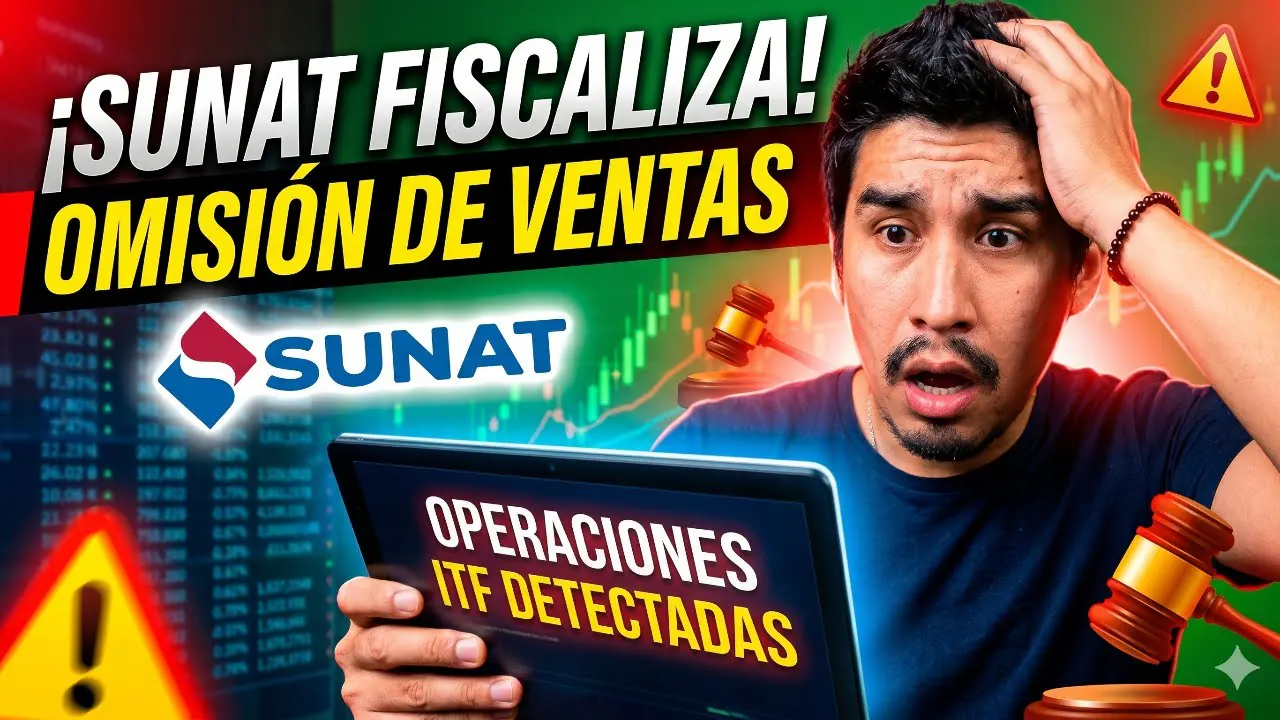 Reproducir: SUNAT fiscaliza omisiones de Ventas segun ITF