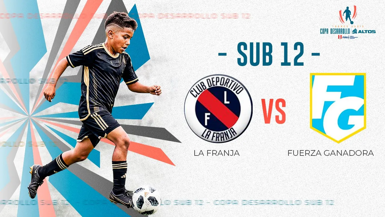 Reproducir: 🔴EN VIVO | LA FRANJA VS FUERZA GANADORA | COPA DESARROLLO SUB 12 PLATA | FINAL