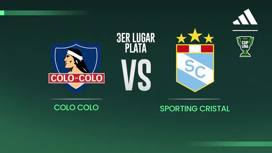 EN VIVO | COLO COLO VS SPORTING CRISTAL | ADIDAS CUP | TERCER PUESTO PLATA