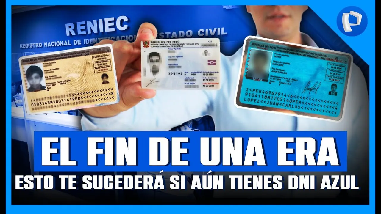 Reproducir: 🛑 ¡Adiós al DNI azul y amarillo! RENIEC confirma hasta cuándo son válidos I #PanamericanaDigital