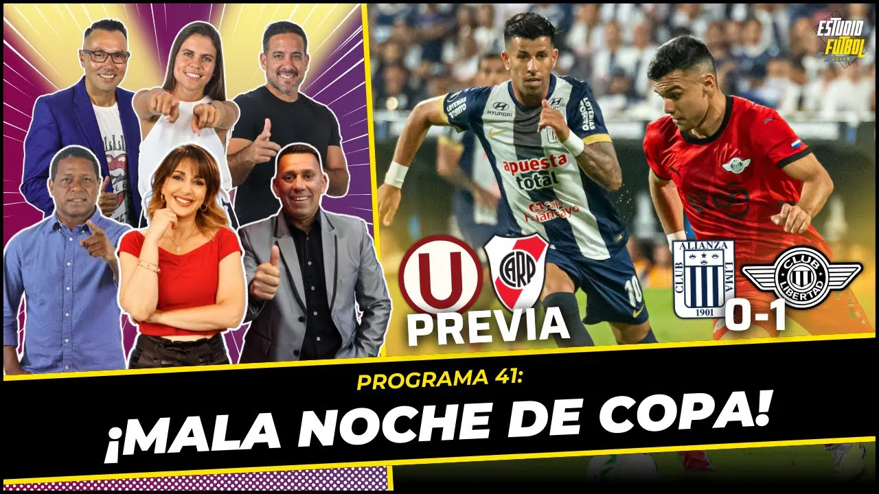 Reproducir: ¡MALA NOCHE DE COPA! Alianza Lima 0-1 Libertad | U vs River Plate