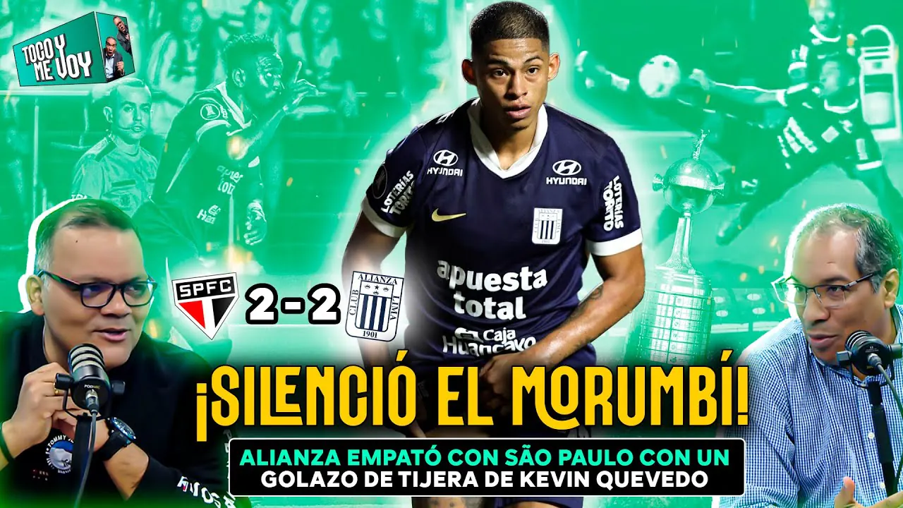 Reproducir: #ENVIVO 🔴 ¡HISTÓRICO! ALIANZA LIMA SILENCIÓ EL MORUMBÍ CON GOLAZO DE QUEVEDO #TOCOYMEVOY