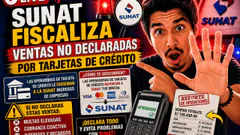 SUNAT fiscaliza ventas no declaradas por Tarjeta de Crédito