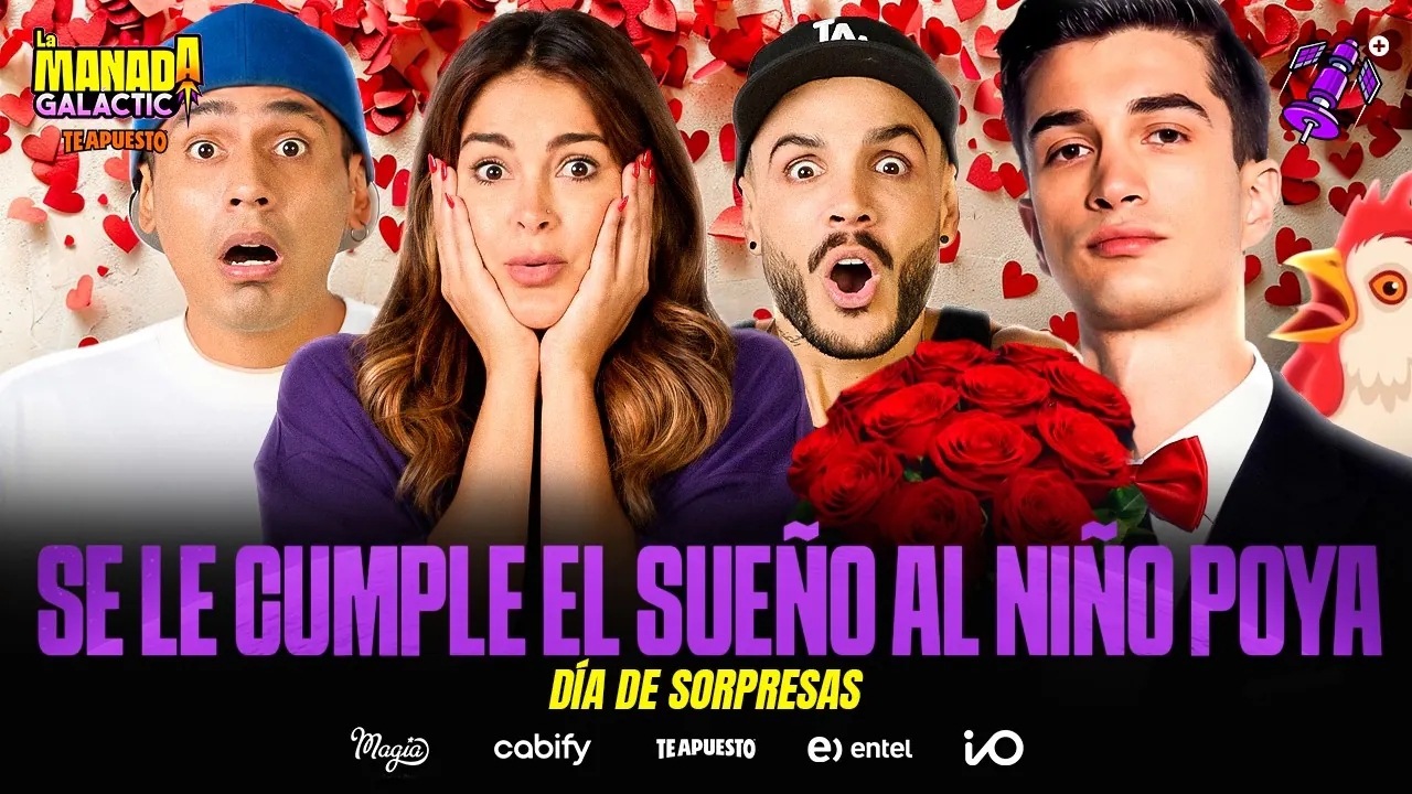 Reproducir: SE LE CUMPLIÓ EL SUEÑO AL NIÑO POYA | ¿POR FIN TENDRÁ SU CITA? | #LAMANADAGALÁCTICA