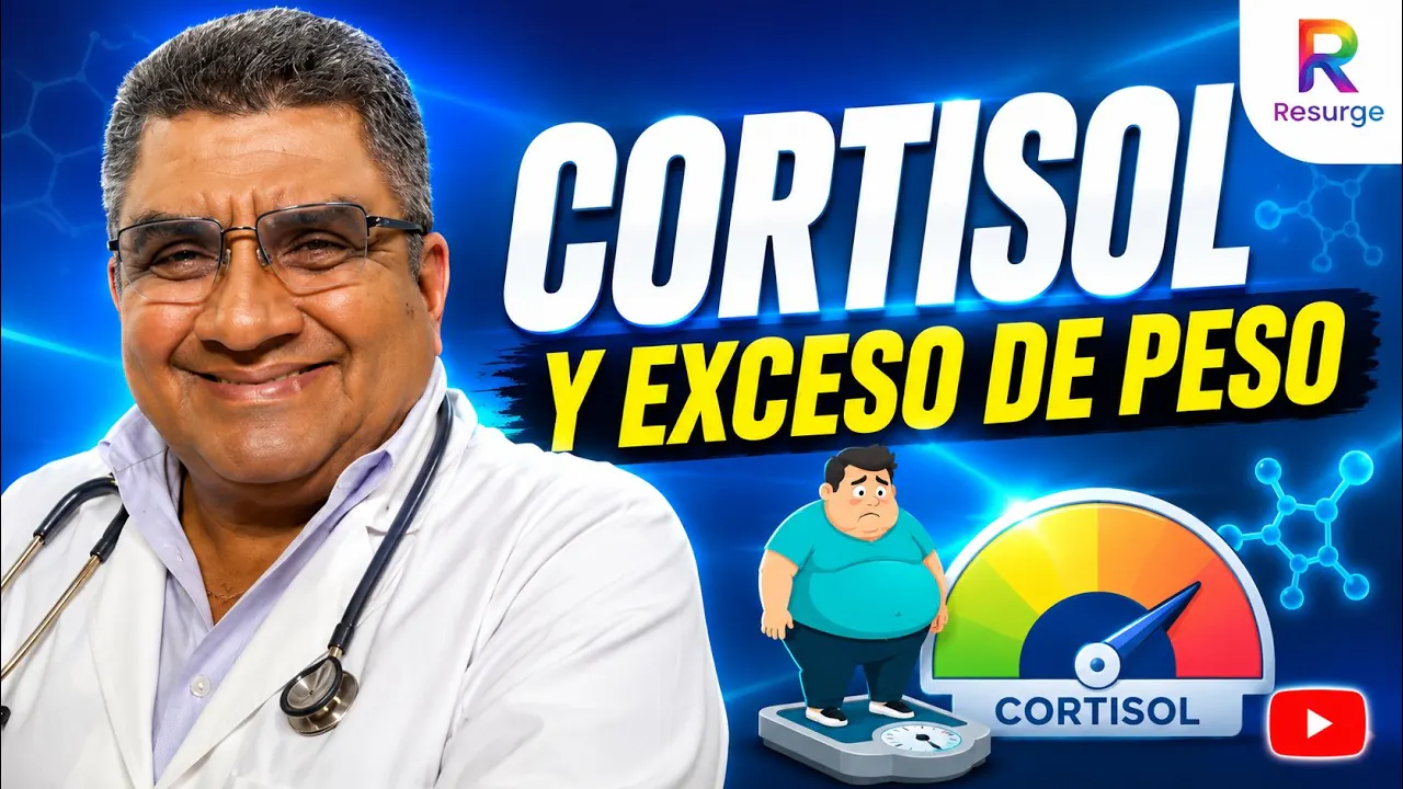 Reproducir: CORTISOL ALTO: ¿POR QUÉ NO LOGRAS BAJAR DE PESO? 🩺