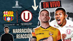 BARCELONA SC VS UNIVERSITARIO #ENVIVO COPA LIBERTADORES 2025 | FECHA 3 | NARRACIÓN & REACCIÓN