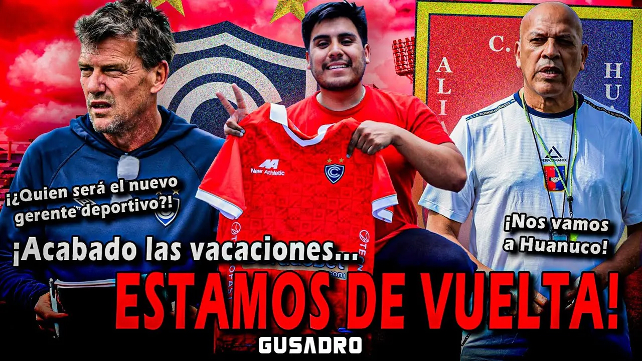 Reproducir: GUSADRO PODCAST: ¡VOLVIMOS! HABLAMOS DE LA PREVIA DE CIENCIANO VS ALIANZA HUANUCO (HOY 8:00 P.M.)
