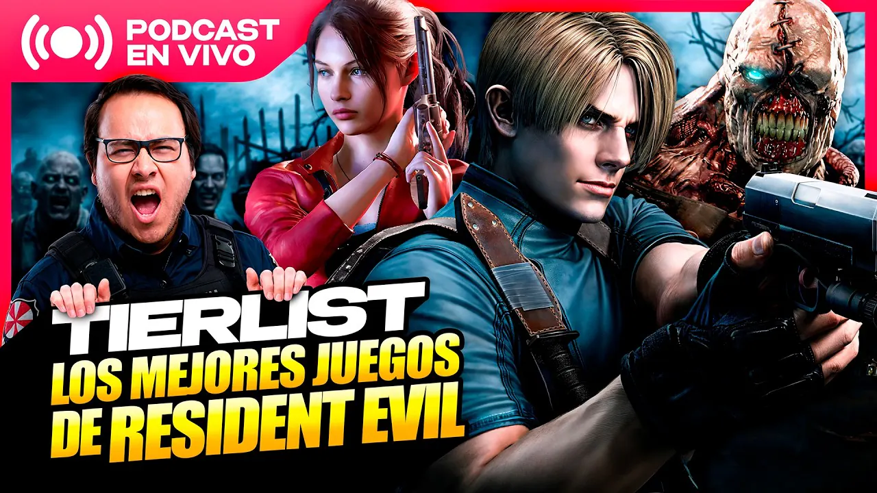 Reproducir: MEJORES JUEGOS DE RESIDENT EVIL por sus 30 AÑOS | Reaccionamos a la reacción del debate | EN VIVO