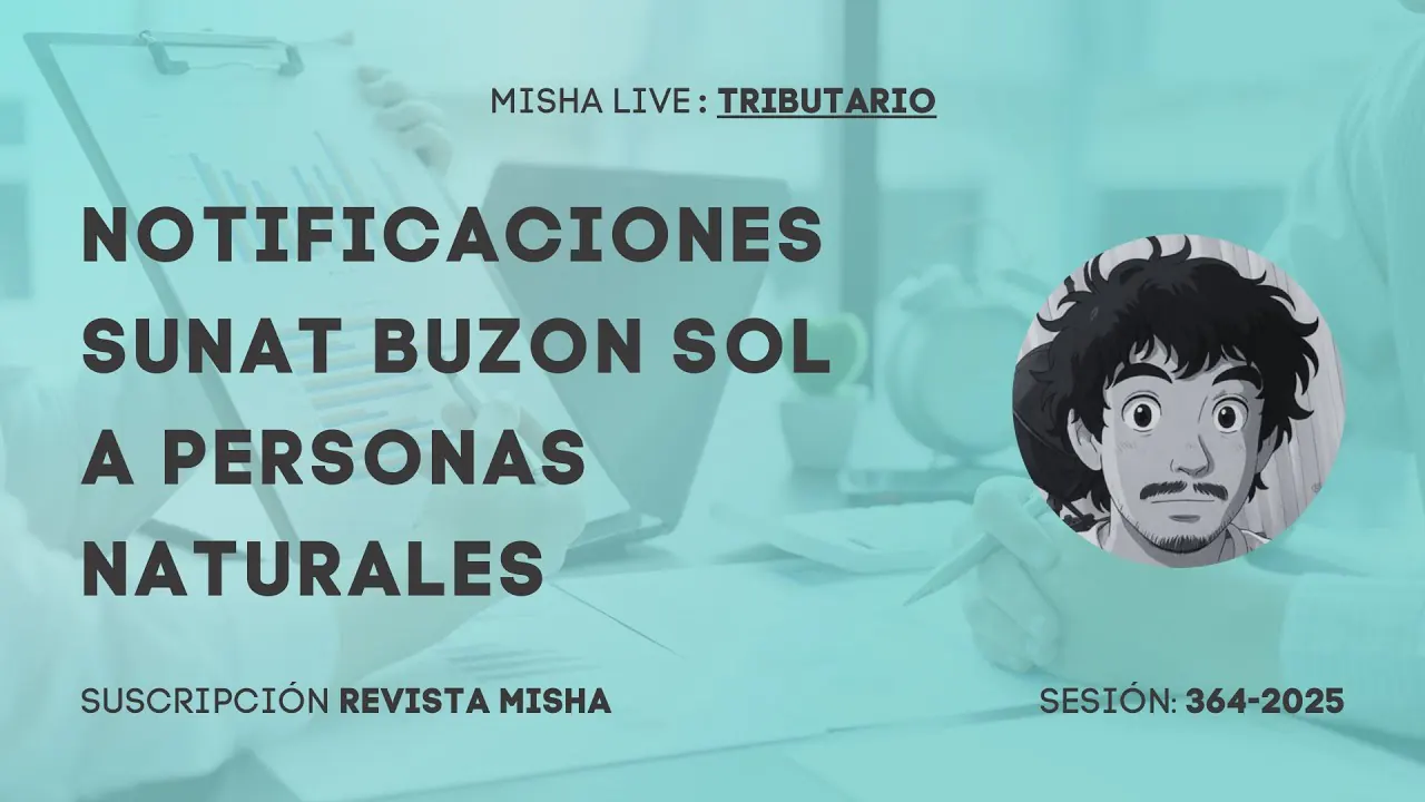 Reproducir: NOTIFICACIONES SUNAT BUZON SOL A PERSONAS NATURALES