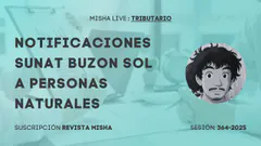 NOTIFICACIONES SUNAT BUZON SOL A PERSONAS NATURALES