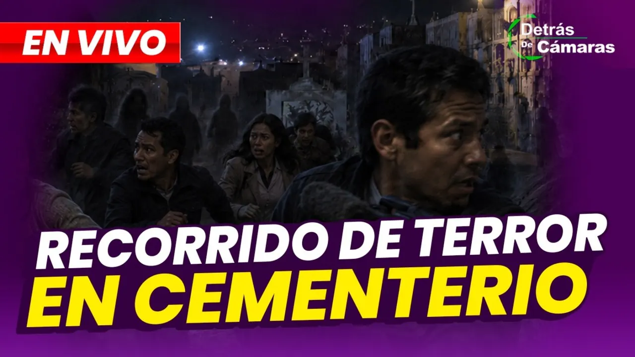 Reproducir: 🟣 EN VIVO - RECORRIDO NOCTURNO EN CEMENTERIO  – Panamericana TV