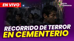 EN VIVO - RECORRIDO NOCTURNO EN CEMENTERIO – Panamericana TV
