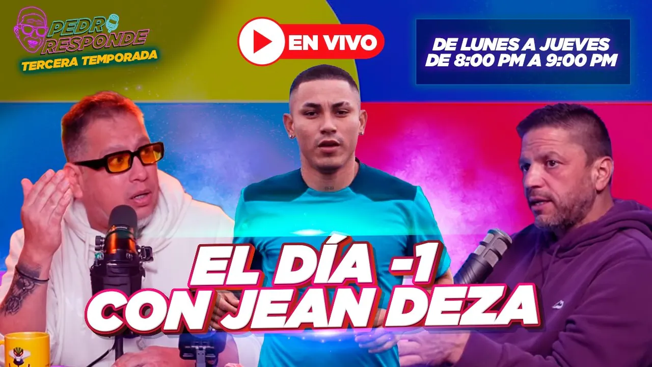 Reproducir: JEAN DEZA EN EXCLUSIVA JUNTO A BRUNO Y PEDRO ¡PEDRO RESPONDE EN VIVO!  |#PedroResponde