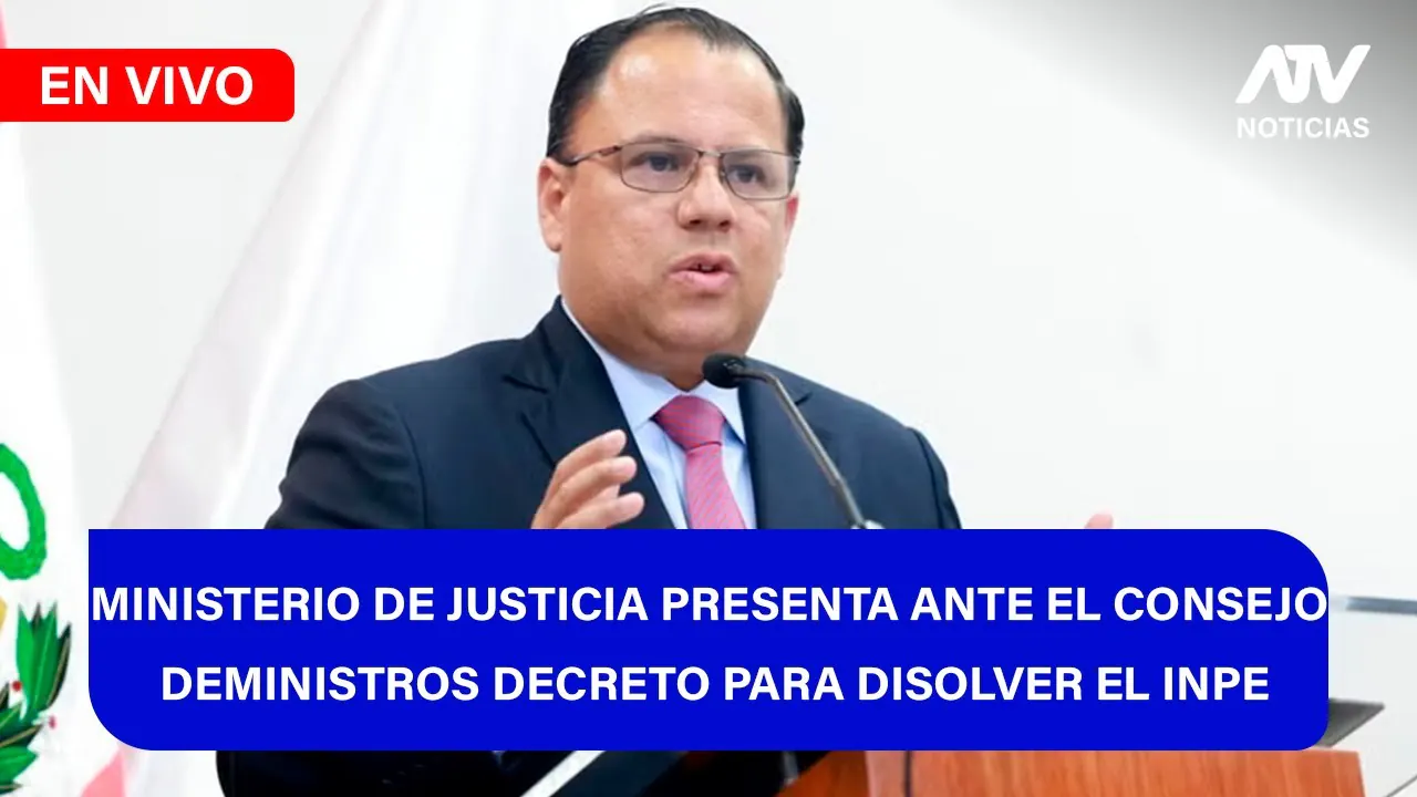 Reproducir: Fe de Erratas 📱🎙️| MINISTERIO DE JUSTICIA PRESENTA PARA DISOLVER EL INPE - ATV+