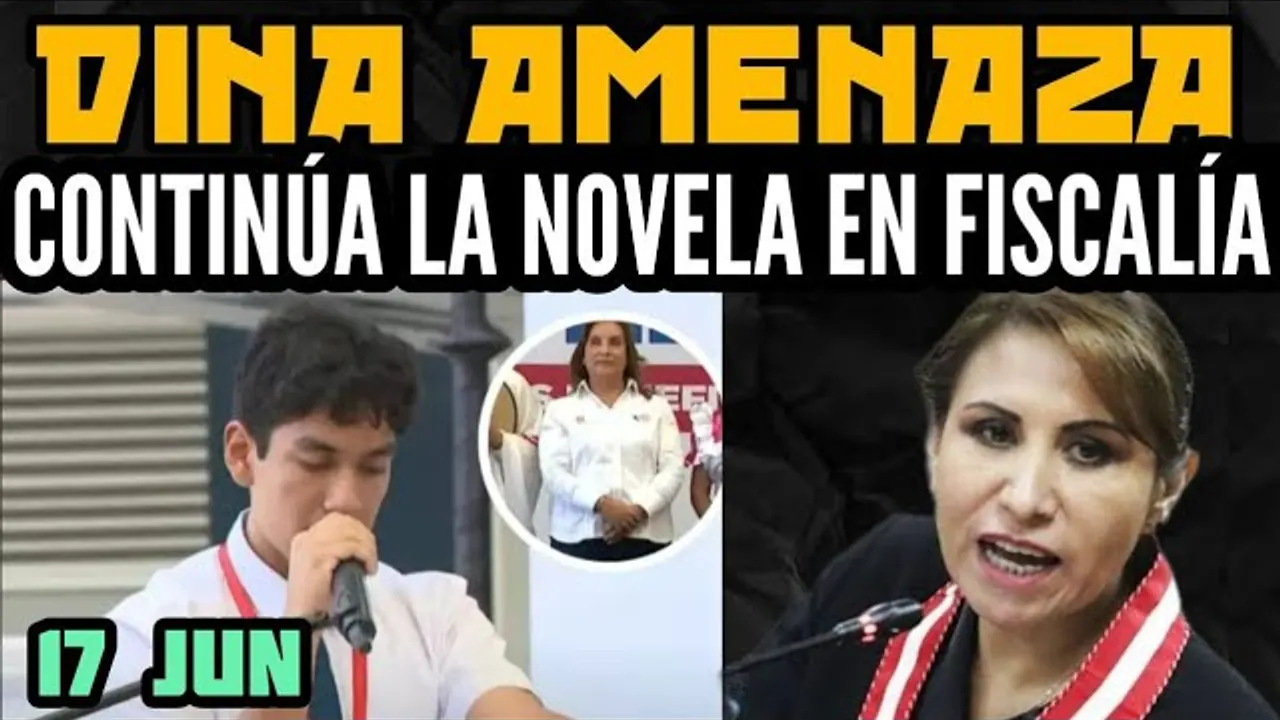 Reproducir: DINA BOLUARTE ARREM3TE CONTRA ESCOLARES / PATRICIA BENAVIDES VS. DELIA ESPINOZA - 17 JUN