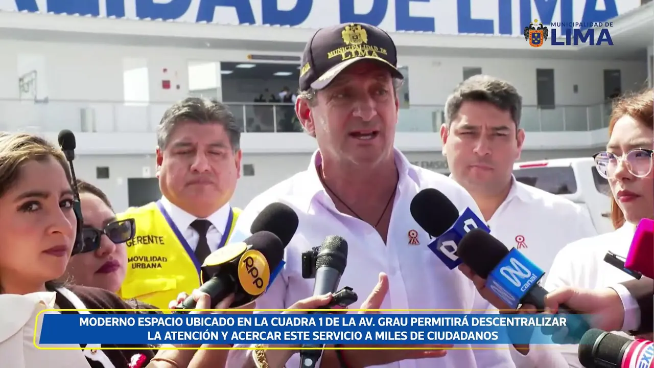 Reproducir: Alcalde inaugura nueva sede de licencias de conducir en av. Grau | 17 de julio