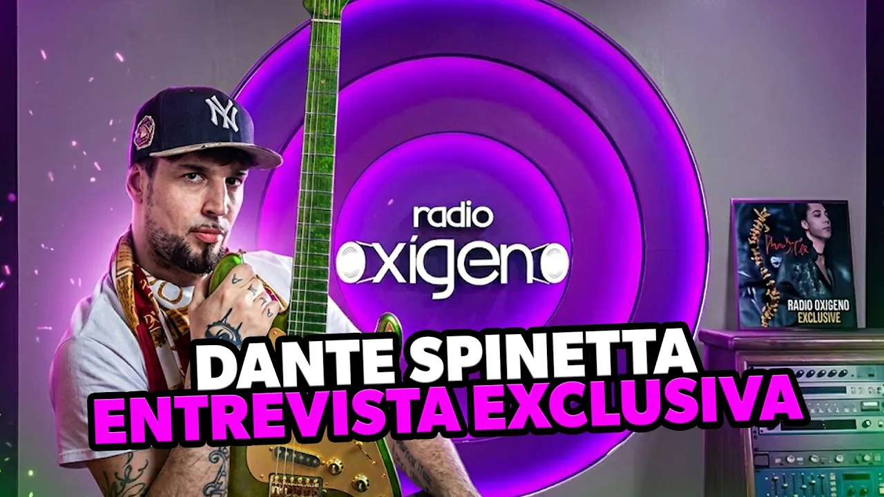 Reproducir: DANTE SPINETTA DE Illya Kuryaki and the Valderramas LLEGA A RADIO OXÍGENO