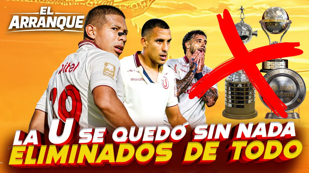 Reproducir: ¡LA U SE QUEDÓ SON NADA! ¡ELIMINADOS DE TODO! - EL ARRANQUE EN VIVO