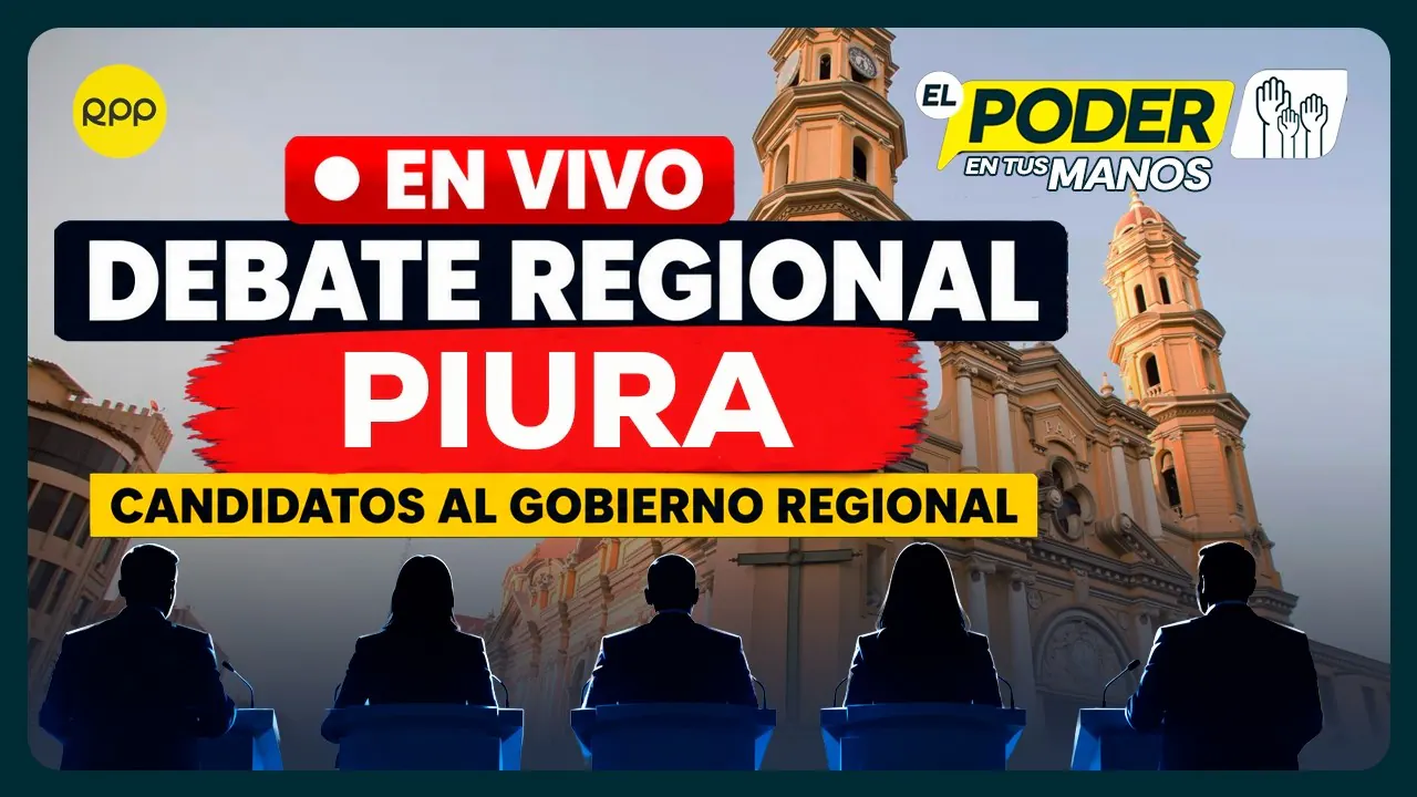 Reproducir: 🔴 DEBATE REGIONAL PIURA EN VIVO: CANDIDATOS AL GOBIERNO REGIONAL | ELECCIONES 2026