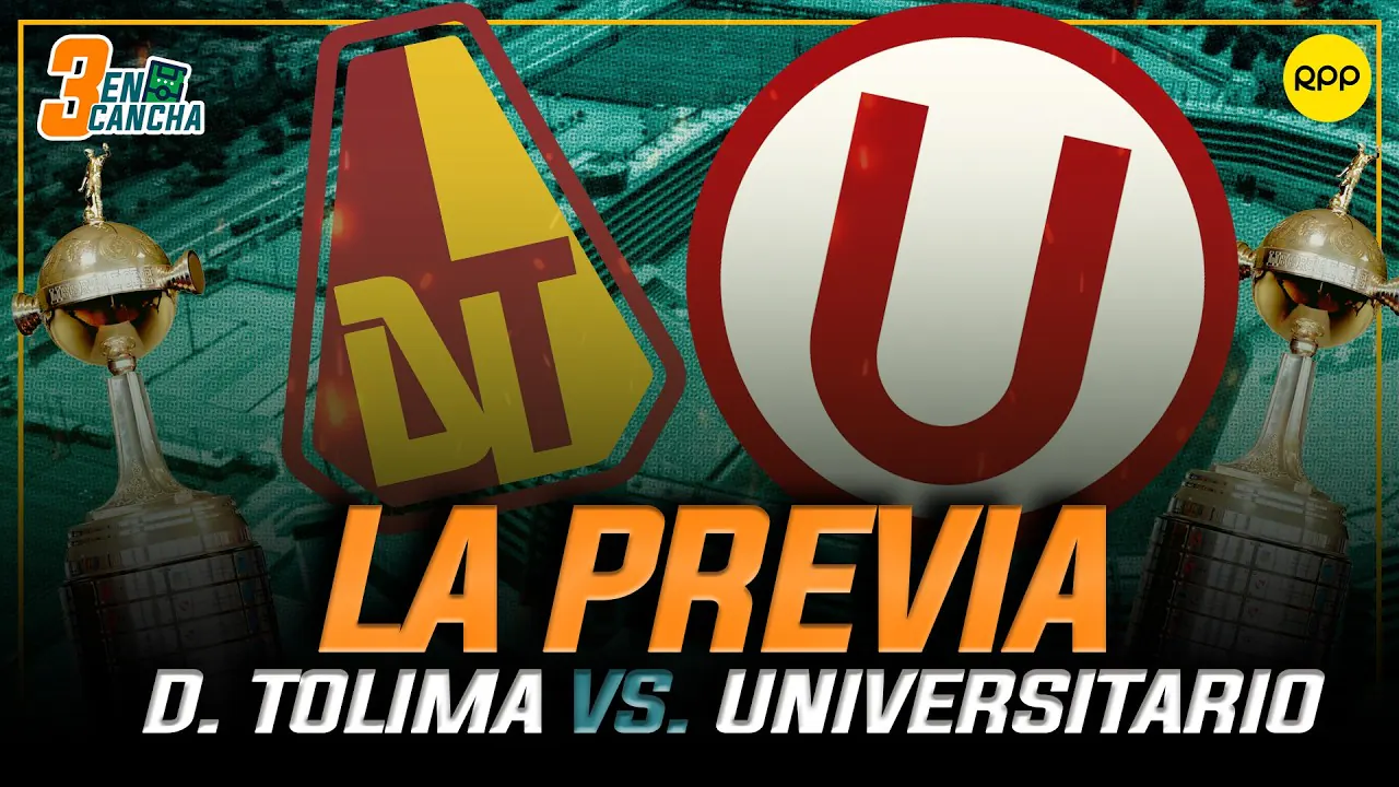 Reproducir: #ENVIVO |🔴UNIVERSITARIO VS. D. TOLIMA: DEBUT CREMA EN LA COPA LIBERTADORES