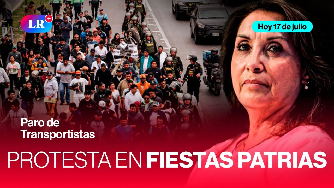 Reproducir: 🔴PARO POR FIESTAS PATRIAS: transportistas protestan contra Dina Boluarte |#HARDNEWS