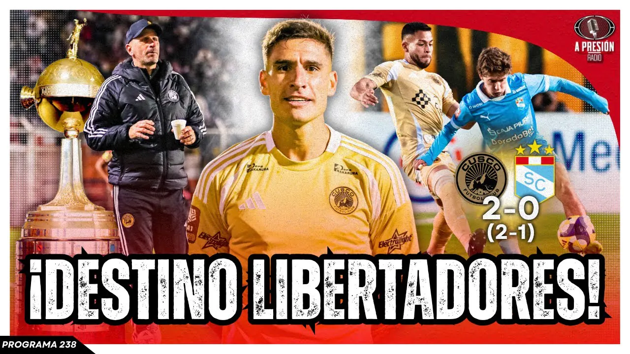 Reproducir: ¡DESTINO LIBERTADORES! Cusco FC 2-0 (2-1) Sporting Cristal